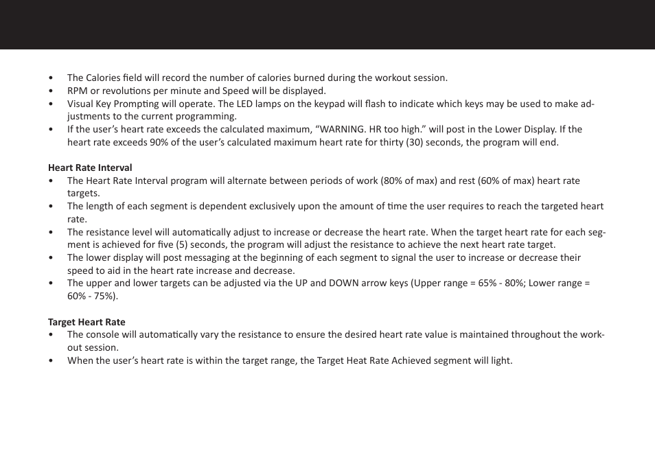 910ef owner’s manu | Diamondback Fitness 910Ef User Manual | Page 39 / 56