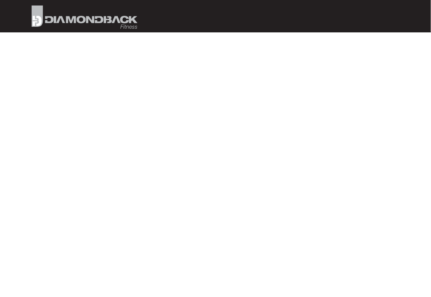Diamondback Fitness 510Ic User Manual | Page 4 / 40