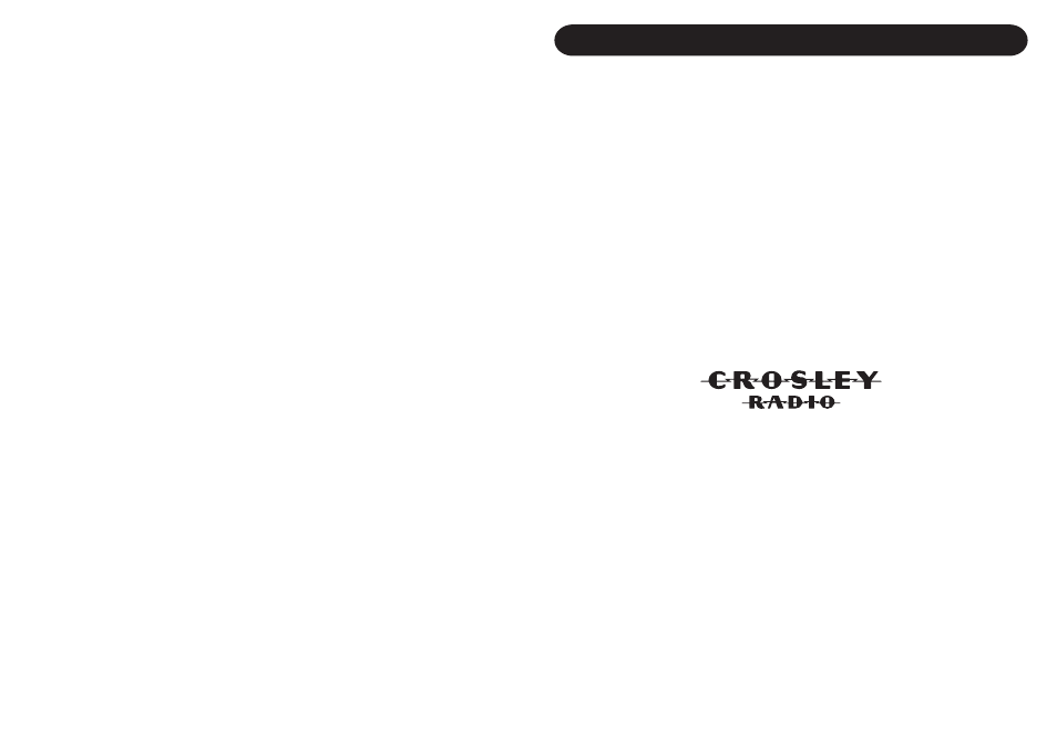 Warranty | Crosley Radio Crosley Mission Stack-O-Matic CR72 User Manual | Page 2 / 8
