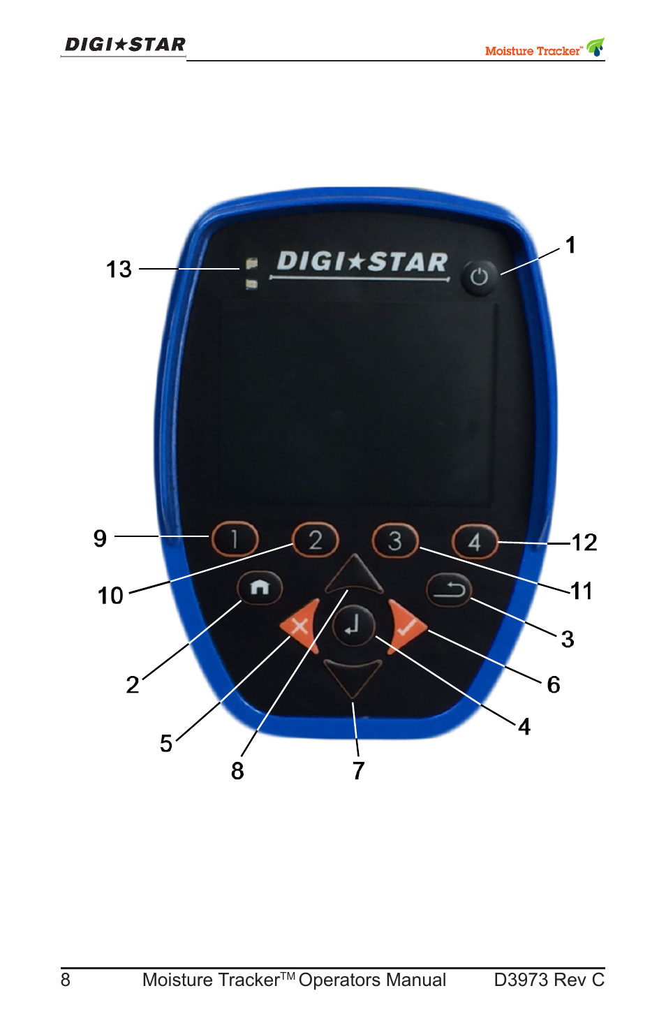 Digi-Star Moisture Tracker User Manual | Page 8 / 34