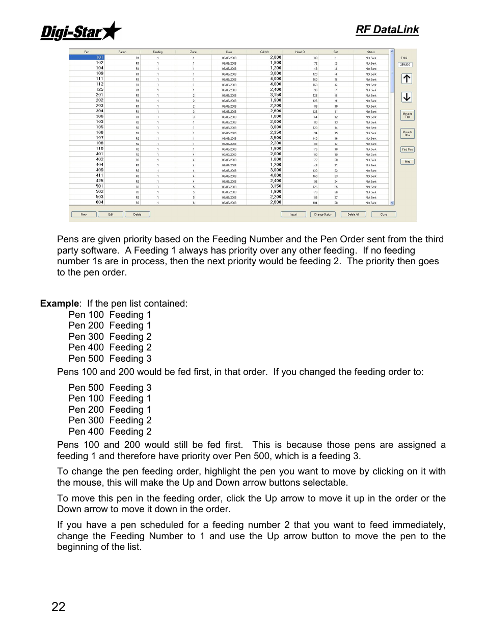 Rf datalink | Digi-Star RF DataLink Operators Manual User Manual | Page 28 / 34