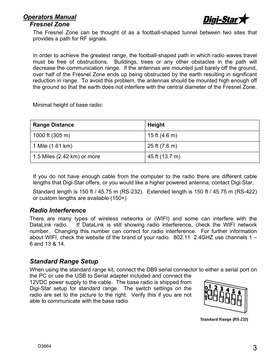 Digi-Star RF DataLink Operators Manual User Manual | Page 9 / 34