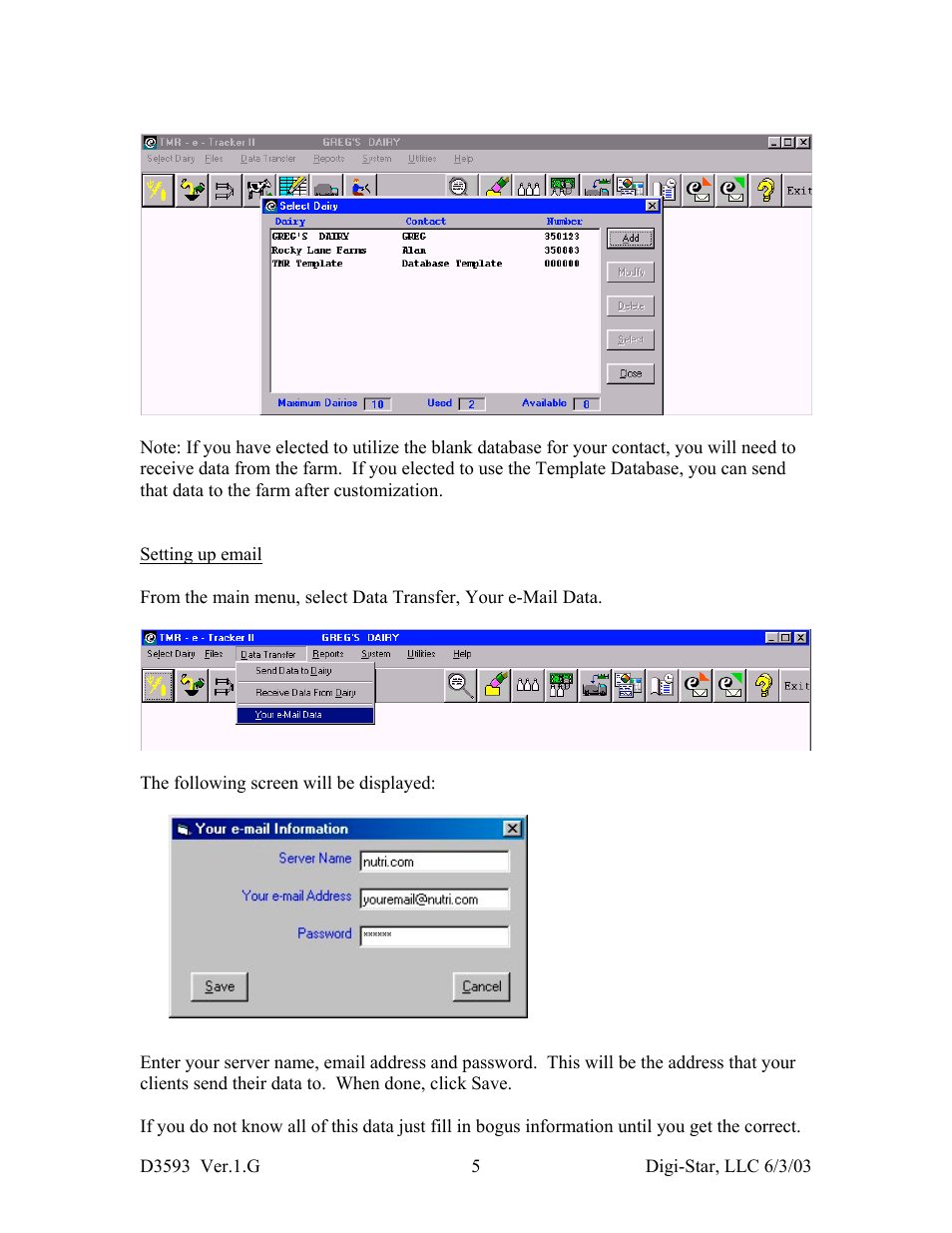 Digi-Star e-Tracker II User Manual | Page 5 / 10