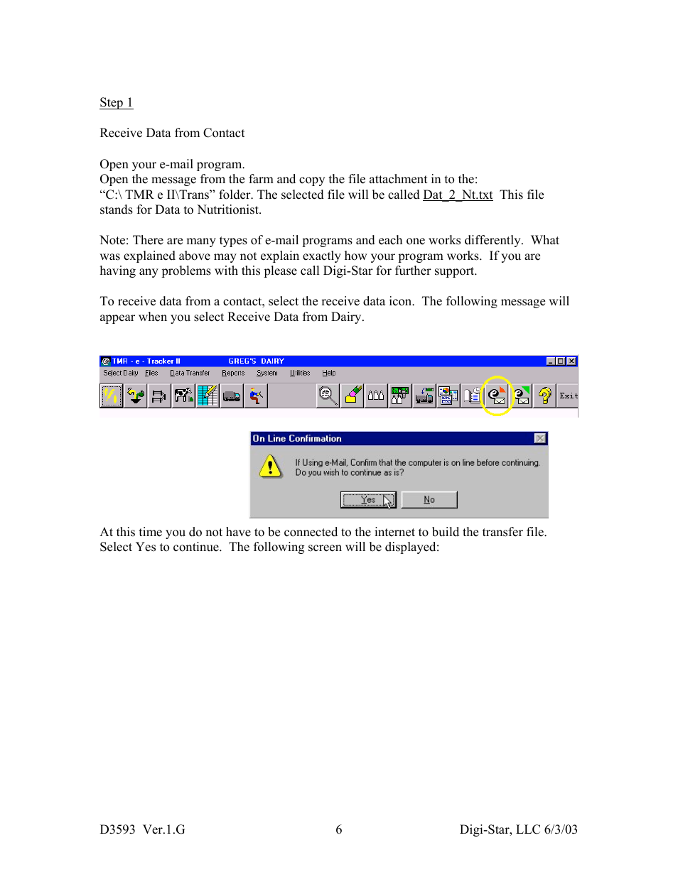 Digi-Star e-Tracker II User Manual | Page 6 / 10