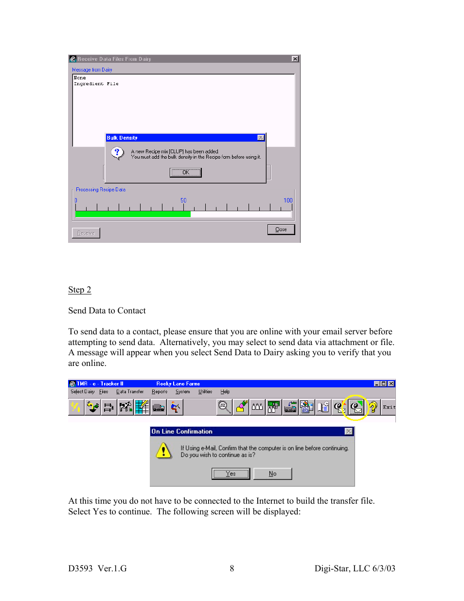 Digi-Star e-Tracker II User Manual | Page 8 / 10