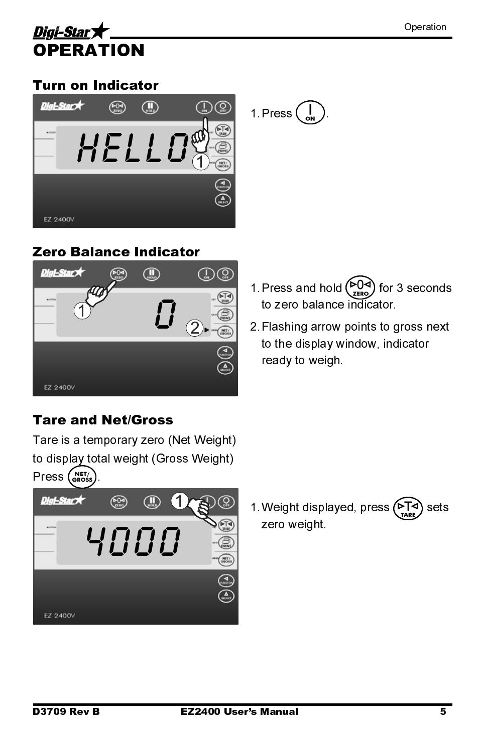 Hello | Digi-Star EZ2400 User Manual | Page 9 / 29