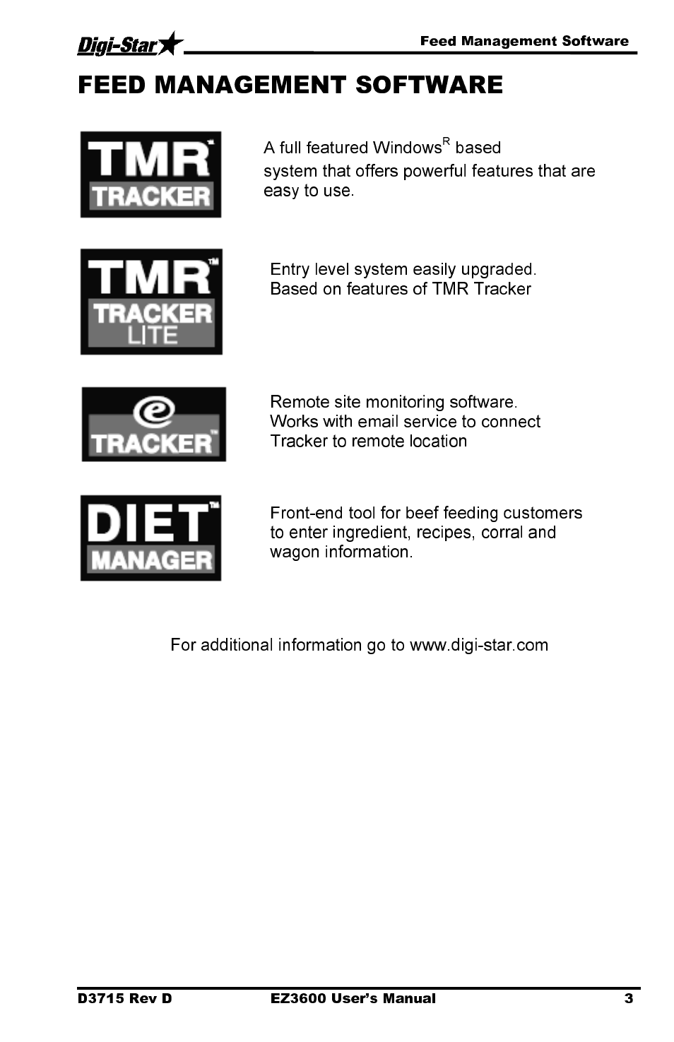 Digi-Star EZ 3600 Manual DataKey User Manual | Page 7 / 50