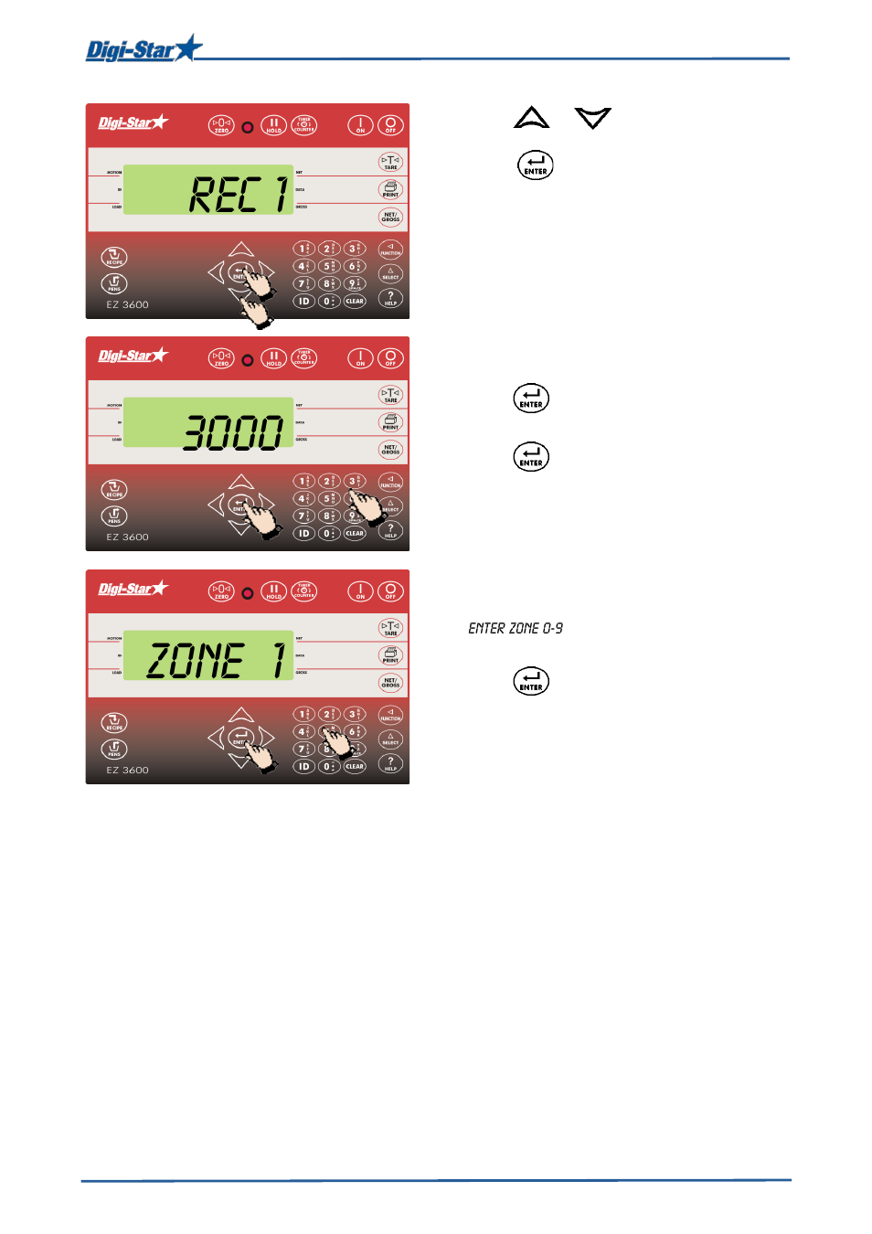 Zone 1 | Digi-Star EZ 3600V Manual USB User Manual | Page 18 / 43