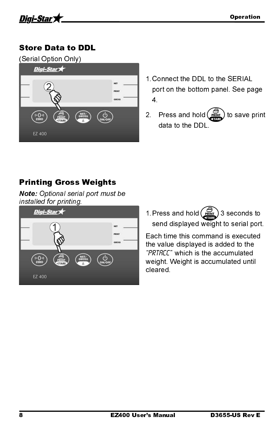 Digi-Star EZ400 User Manual | Page 12 / 29
