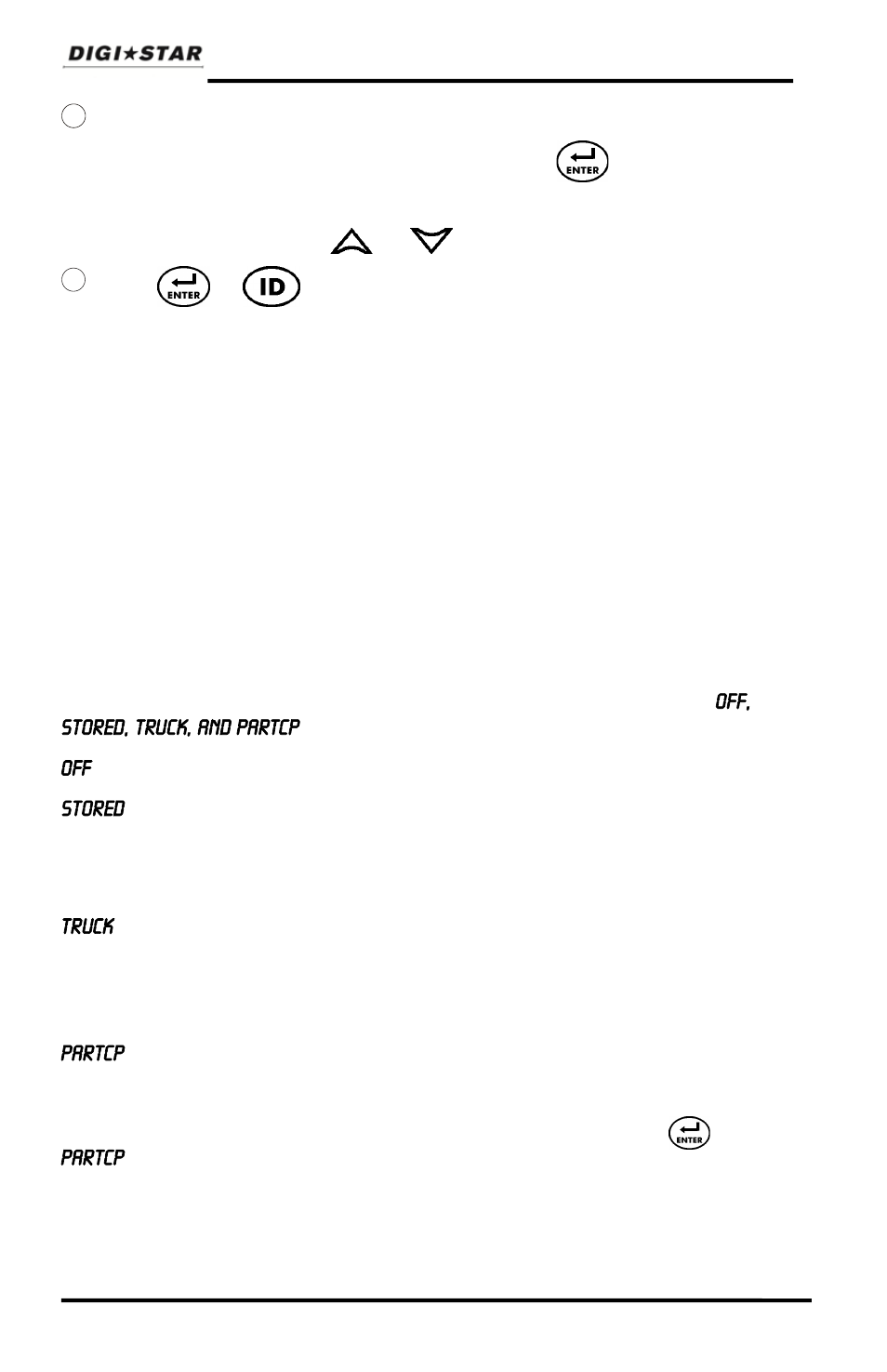 Edit truck capacity | Digi-Star GT460 User Manual | Page 14 / 48