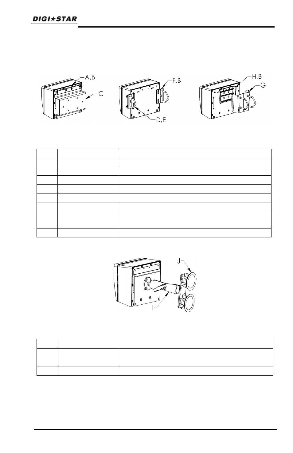 Installation, Indicator mounting | Digi-Star GT460 User Manual | Page 43 / 48