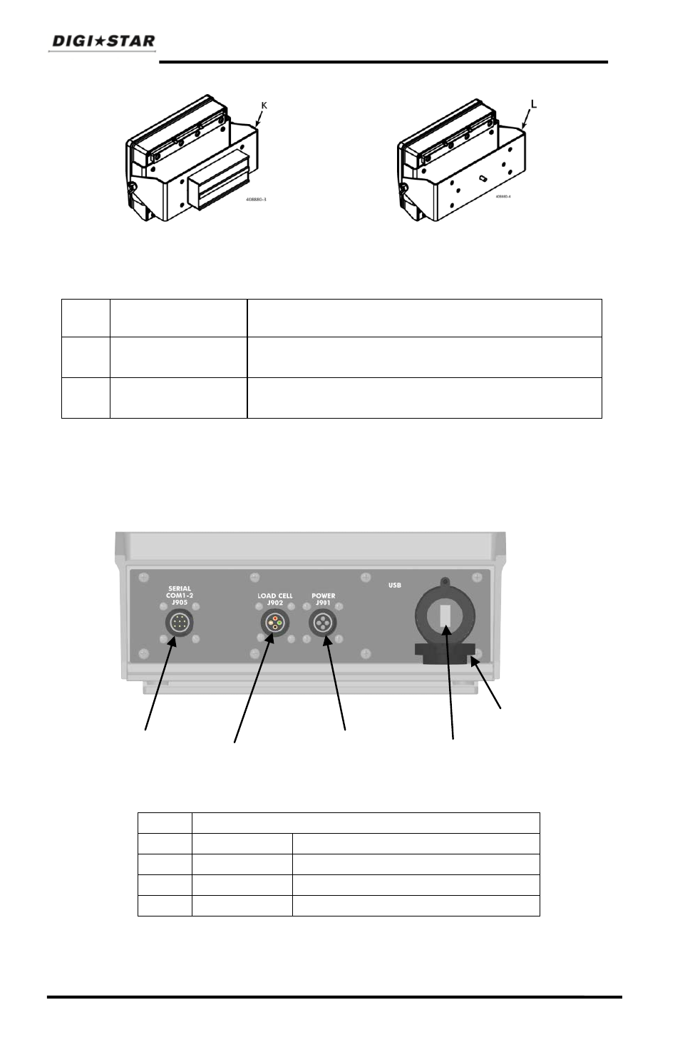 Cable connection | Digi-Star GT460 User Manual | Page 44 / 48