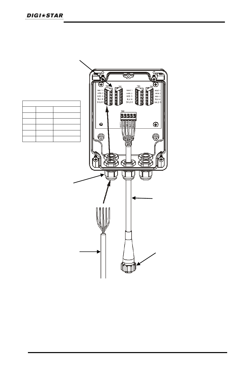 Connect load cells to j-box | Digi-Star GT460 User Manual | Page 45 / 48