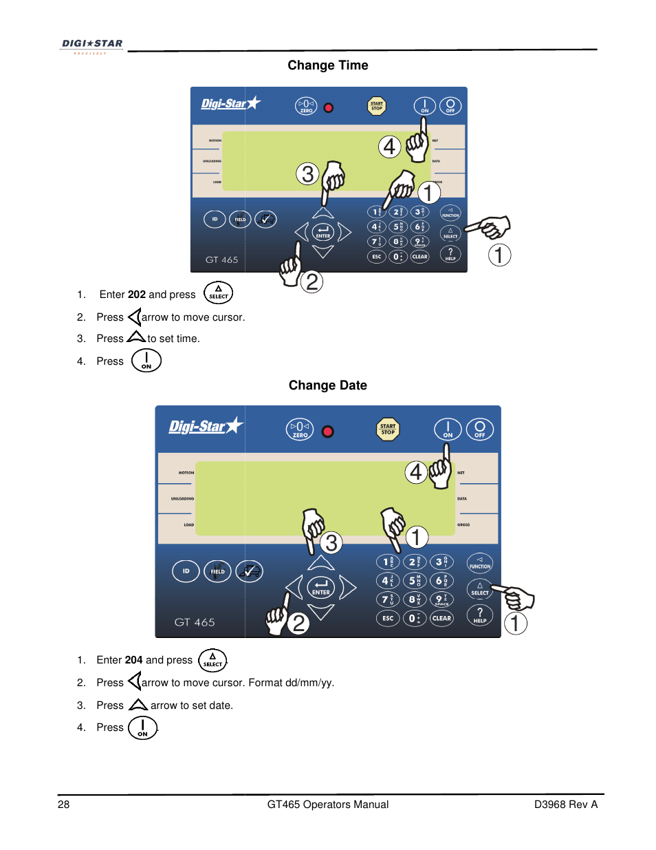 Digi-Star GT465 User Manual | Page 28 / 39