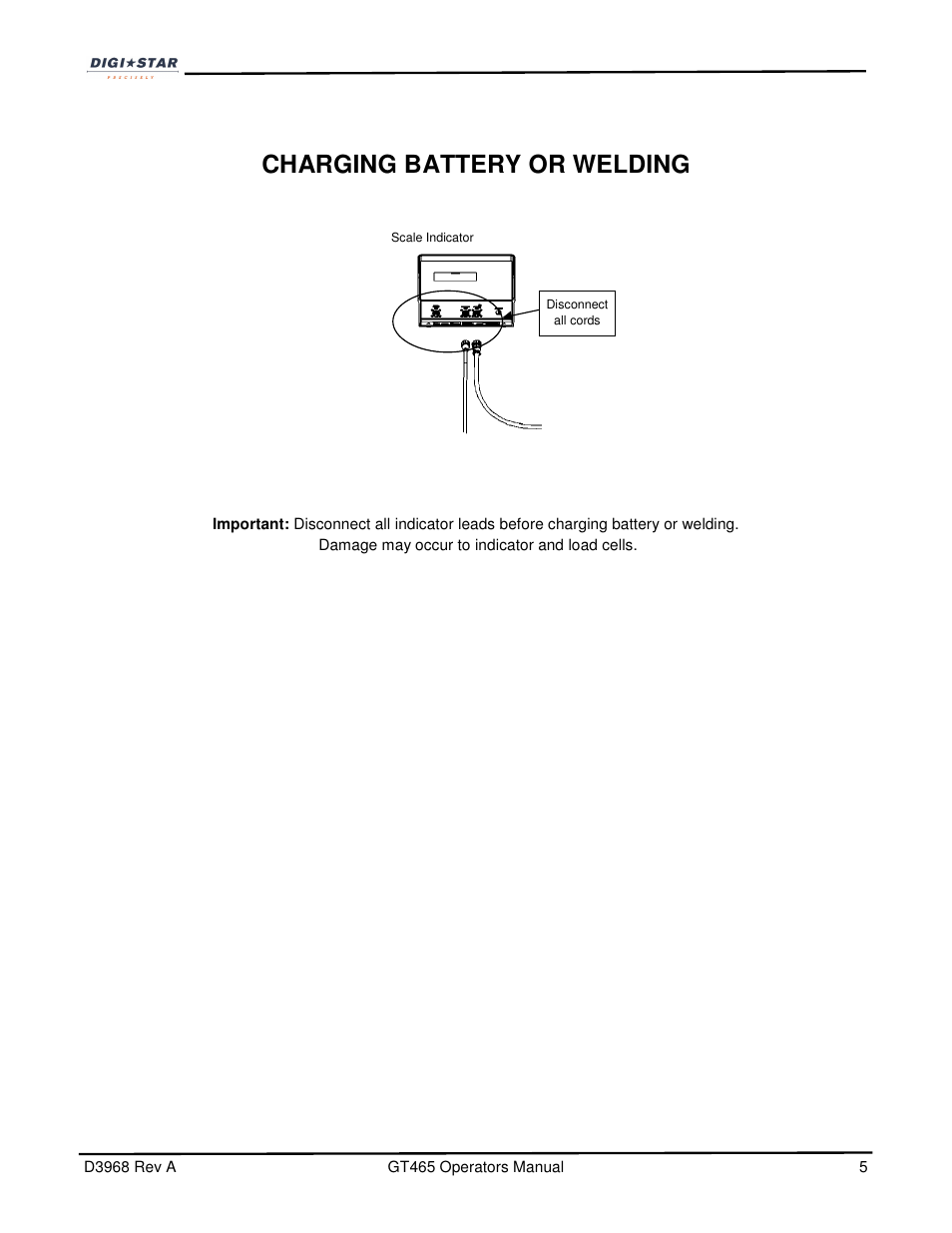 Digi-Star GT465 User Manual | Page 5 / 39