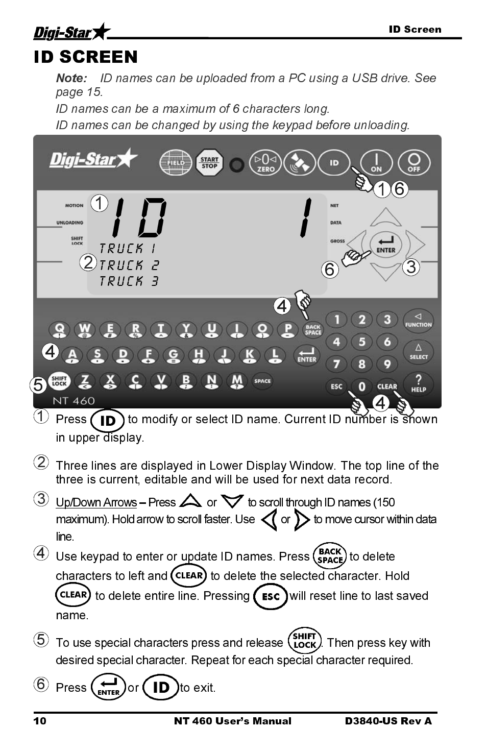 I d i | Digi-Star NT 460 User Manual | Page 14 / 45