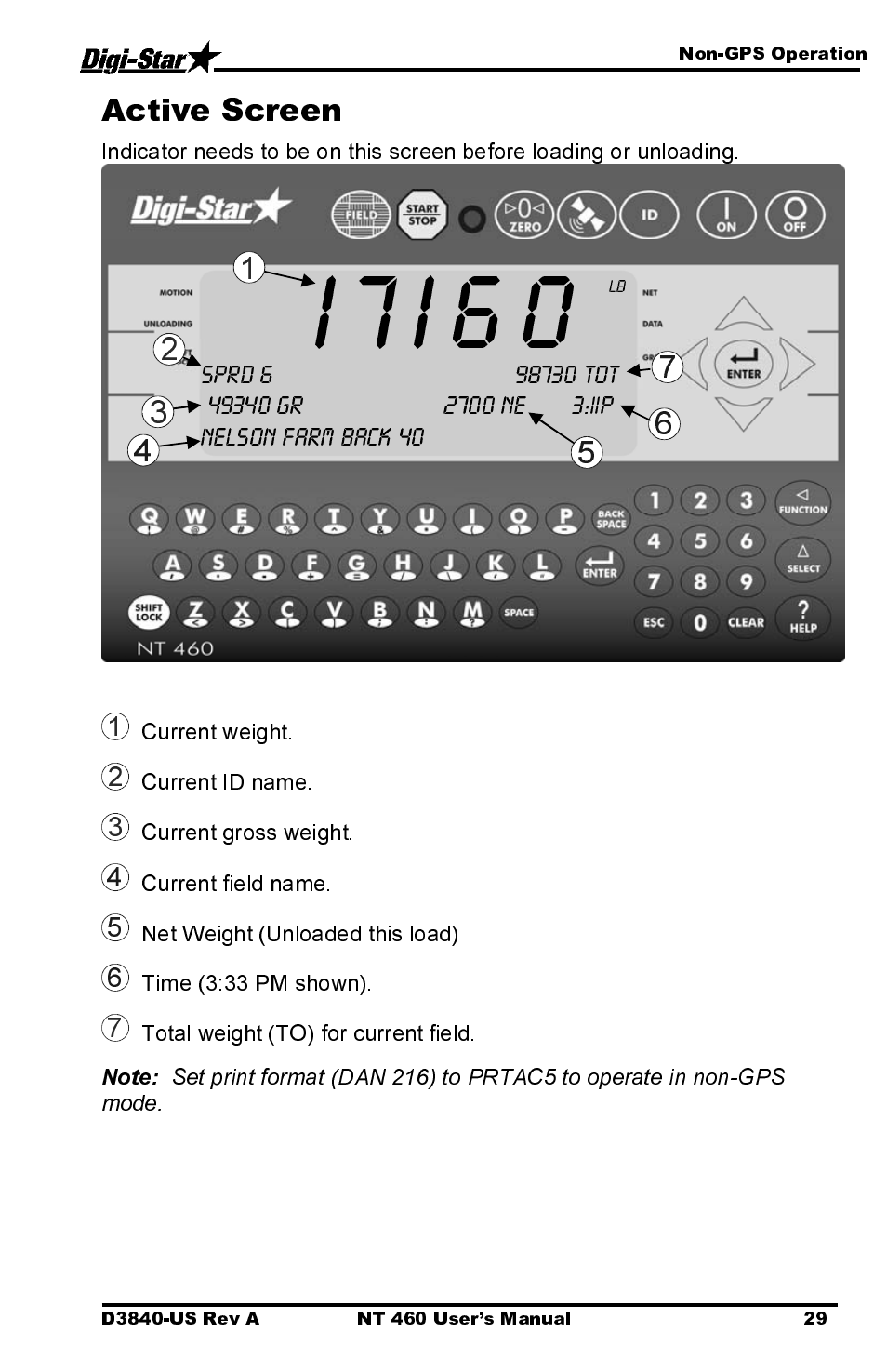 I 7 i 6 0 | Digi-Star NT 460 User Manual | Page 33 / 45