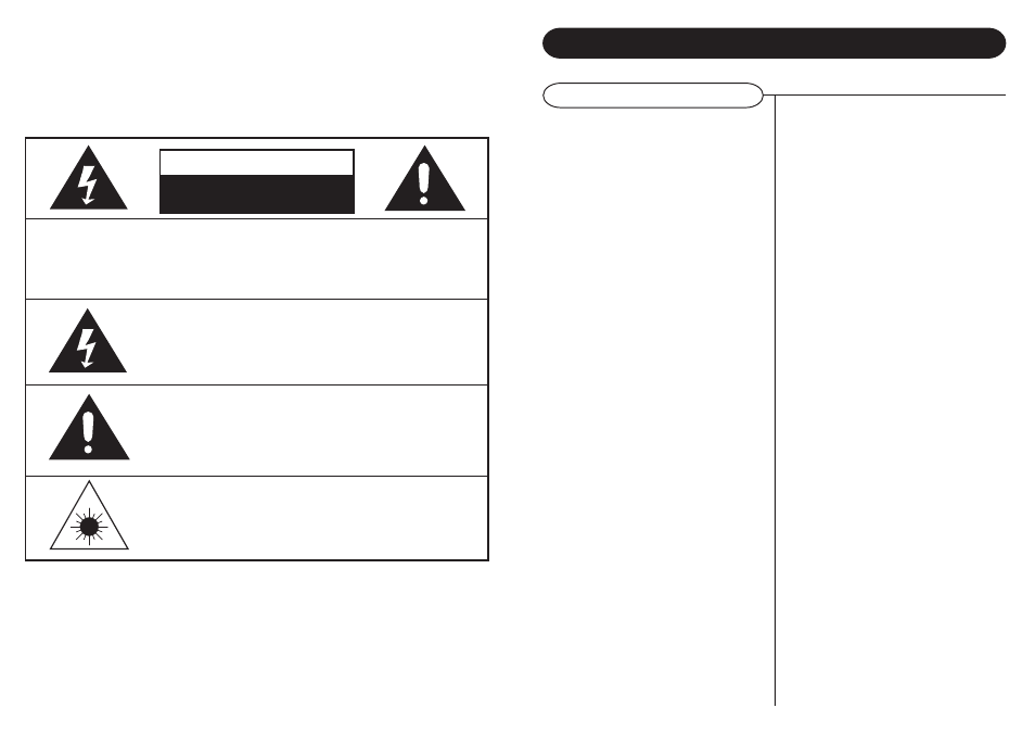 Warning, Caution, Caution caution | General | Crosley Radio Band Master 3-in-1 Entertainer CR86 User Manual | Page 4 / 8