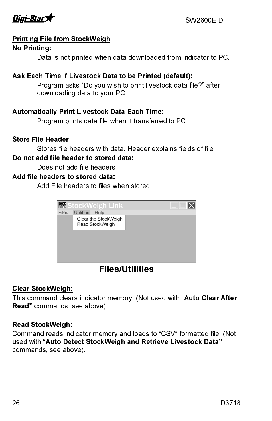 Files/utilities | Digi-Star SW2600EID User Manual | Page 26 / 46