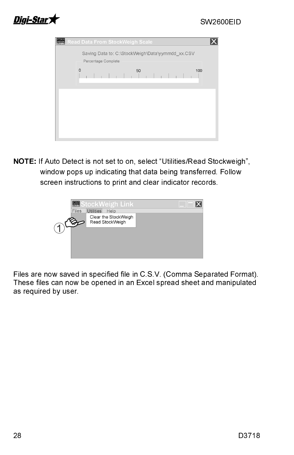 Digi-Star SW2600EID User Manual | Page 28 / 46