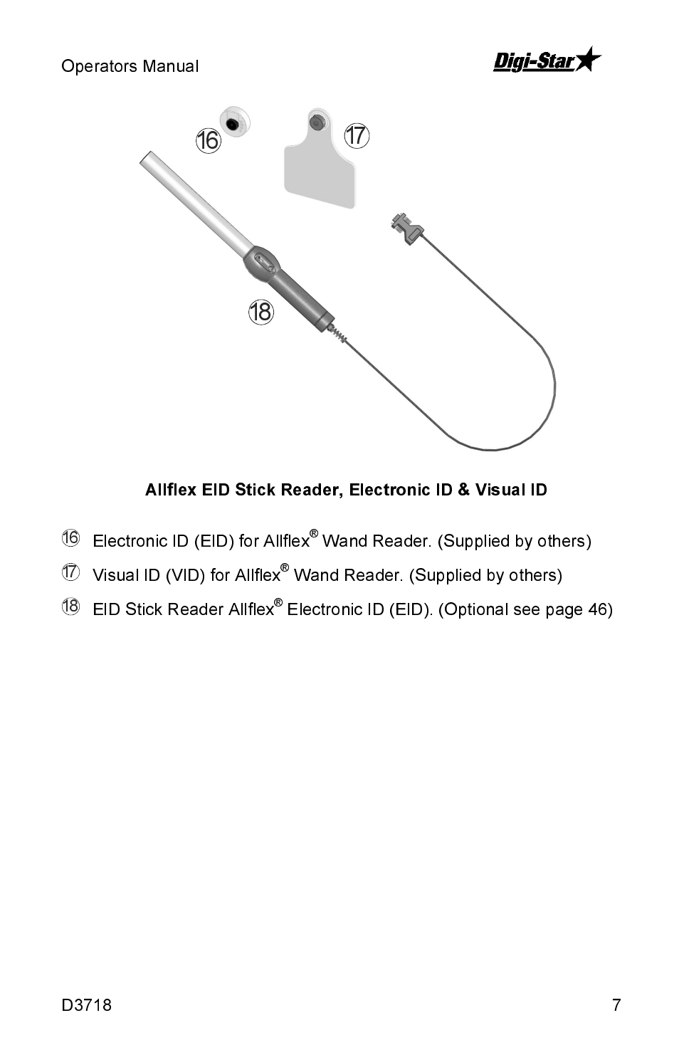 Digi-Star SW2600EID User Manual | Page 7 / 46