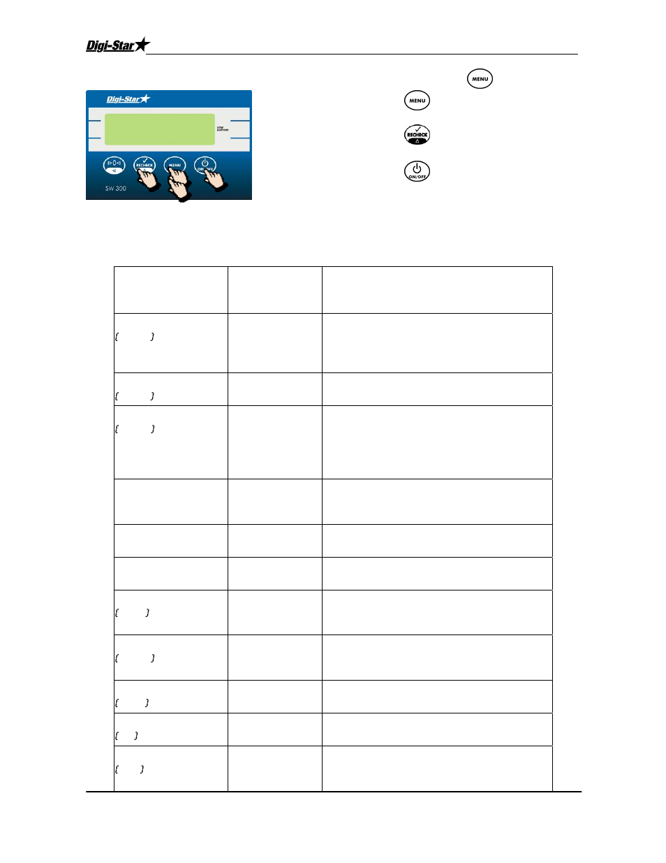 Digi-Star Stockweigh 300 User Manual | Page 9 / 17