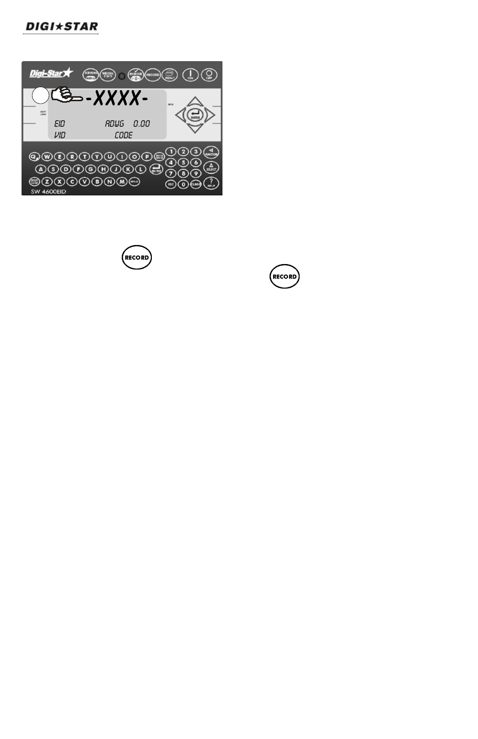 X x xx | Digi-Star SW4600EID User Manual | Page 14 / 45