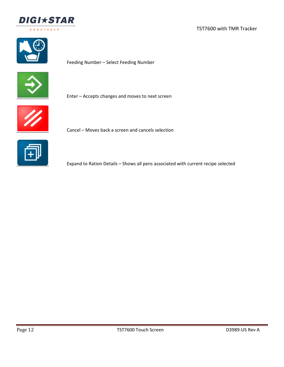 Digi-Star TST7600 with TMR Tracker User Manual | Page 12 / 51