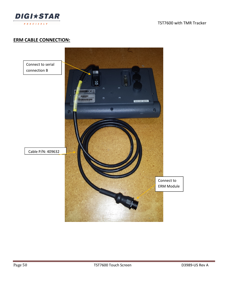 Digi-Star TST7600 with TMR Tracker User Manual | Page 50 / 51