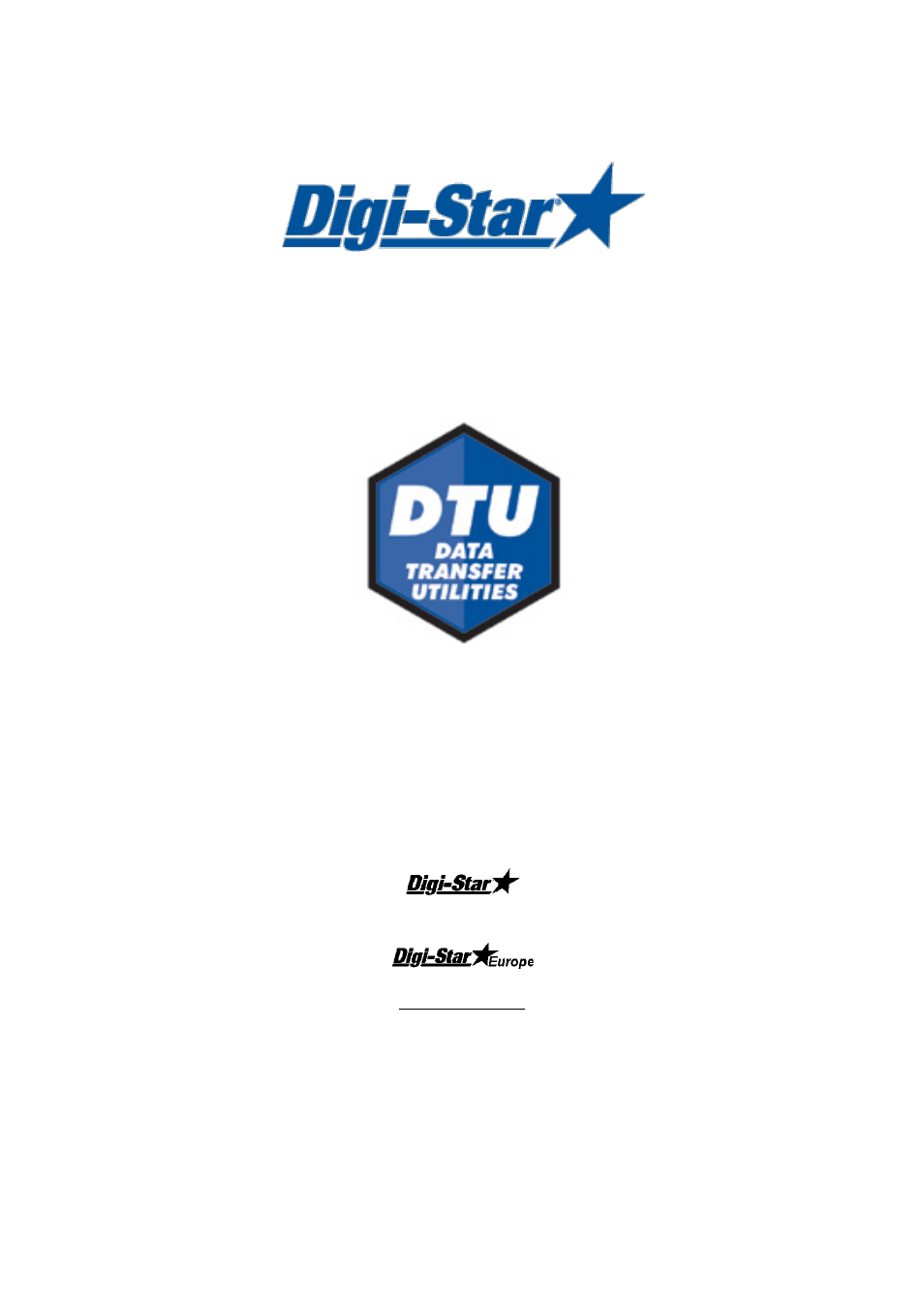 Digi-Star DTU User Manual | 16 pages