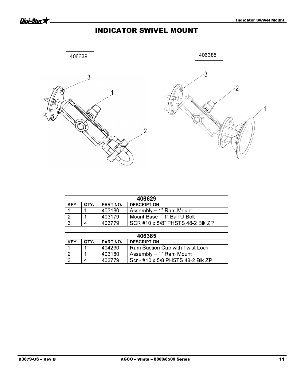 Digi-Star AGCO - White 8816 User Manual | Page 13 / 14