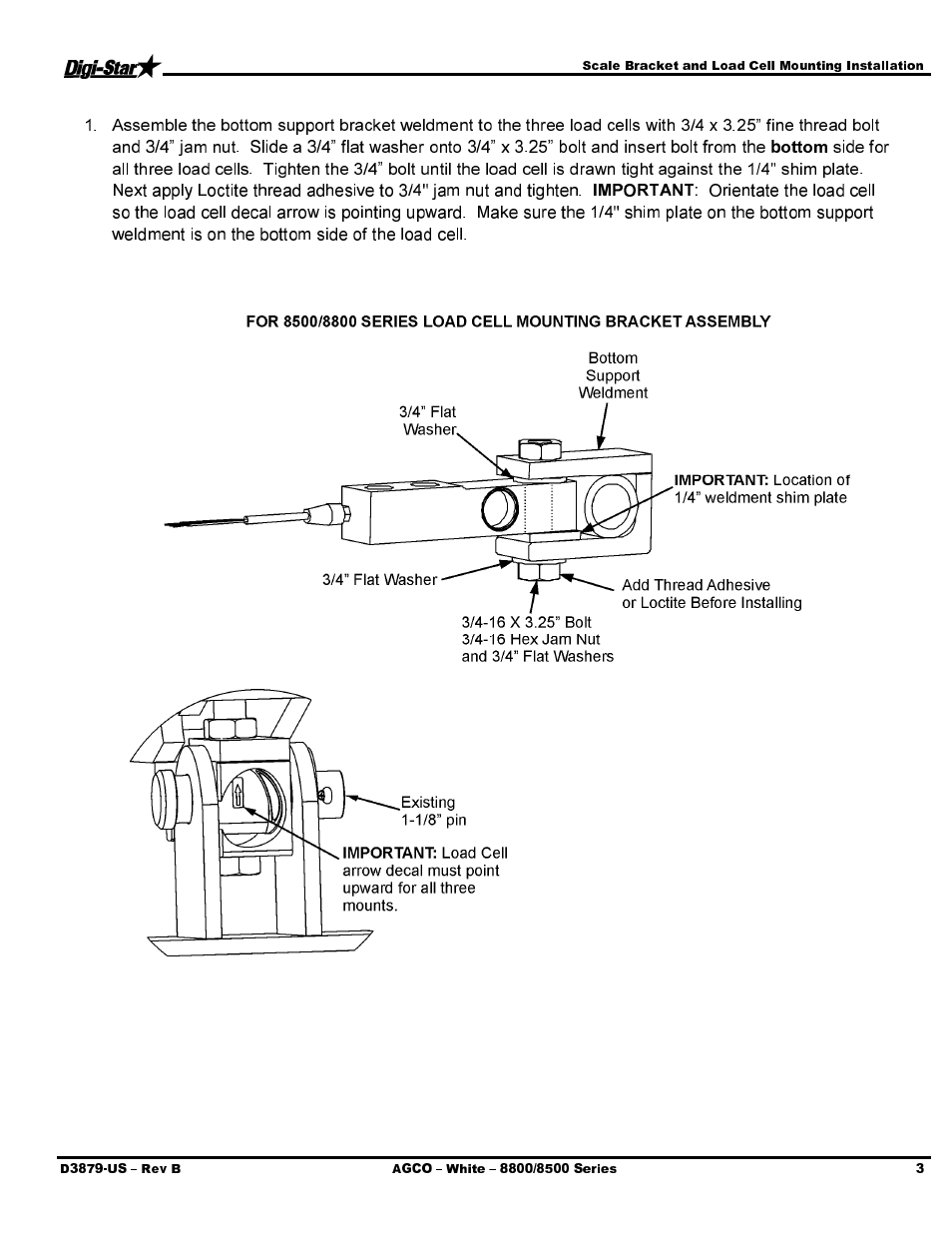 Digi-Star AGCO - White 8816 User Manual | Page 5 / 14