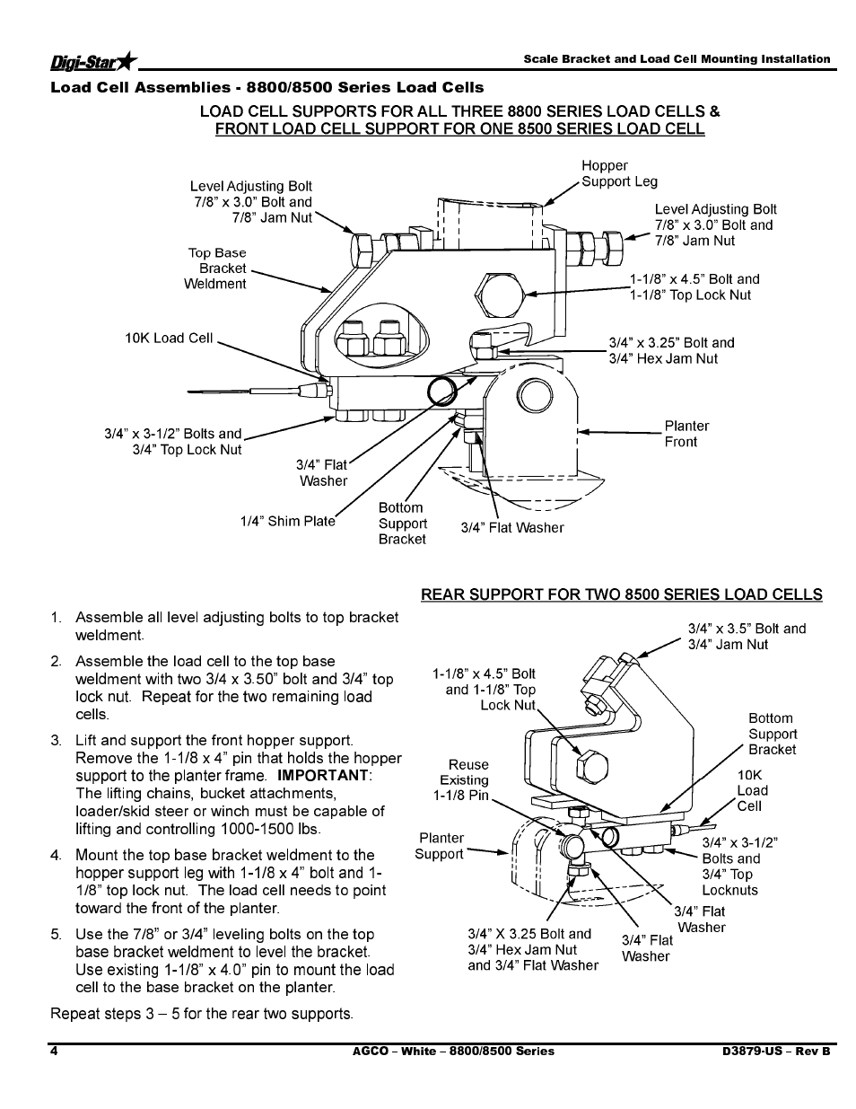 Digi-Star AGCO - White 8816 User Manual | Page 6 / 14