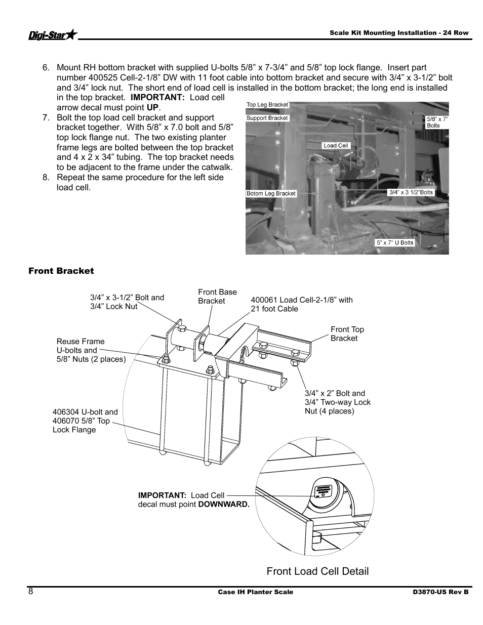 Digi-Star Case IH 1250 - 12/16/24 User Manual | Page 10 / 18