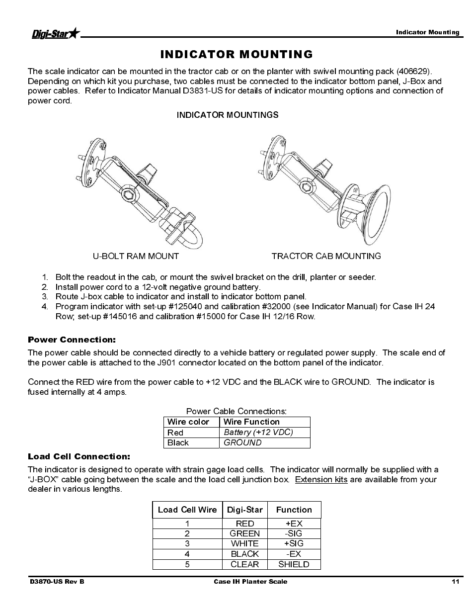 Digi-Star Case IH 1250 - 12/16/24 User Manual | Page 13 / 18