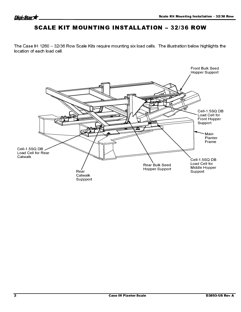 Digi-Star Case IH 1260 – 32/36 User Manual | Page 4 / 12