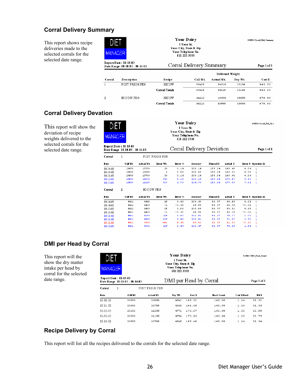 Digi-Star Diet Manager Full Guide User Manual | Page 26 / 28