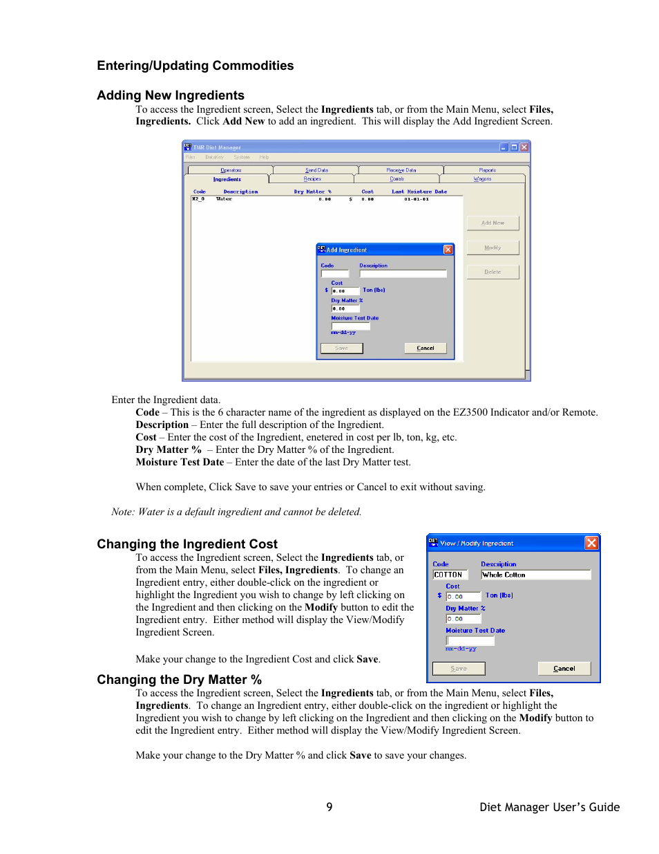 Digi-Star Diet Manager Full Guide User Manual | Page 9 / 28