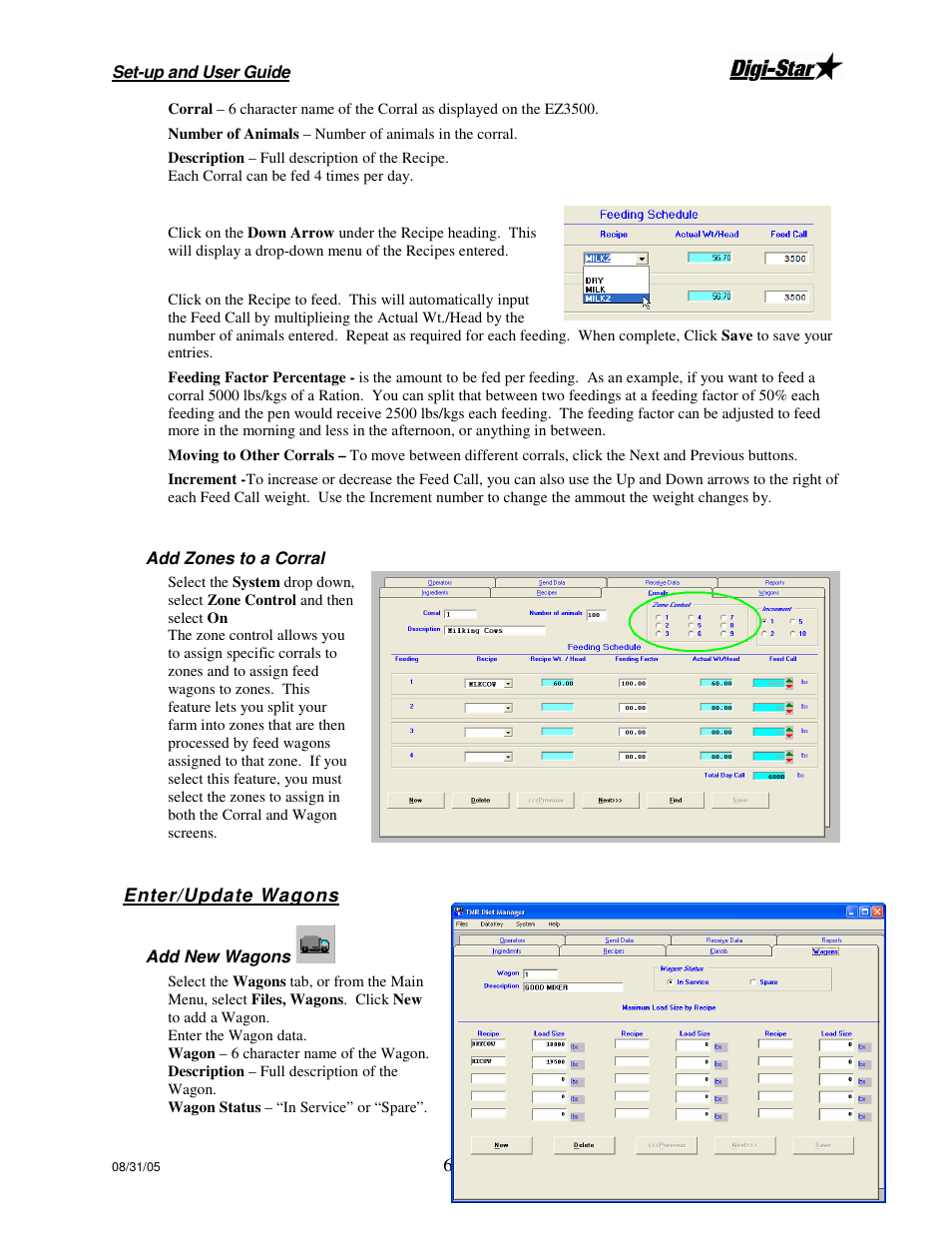 Digi-Star Diet Manager Set-up & User Guide User Manual | Page 10 / 17