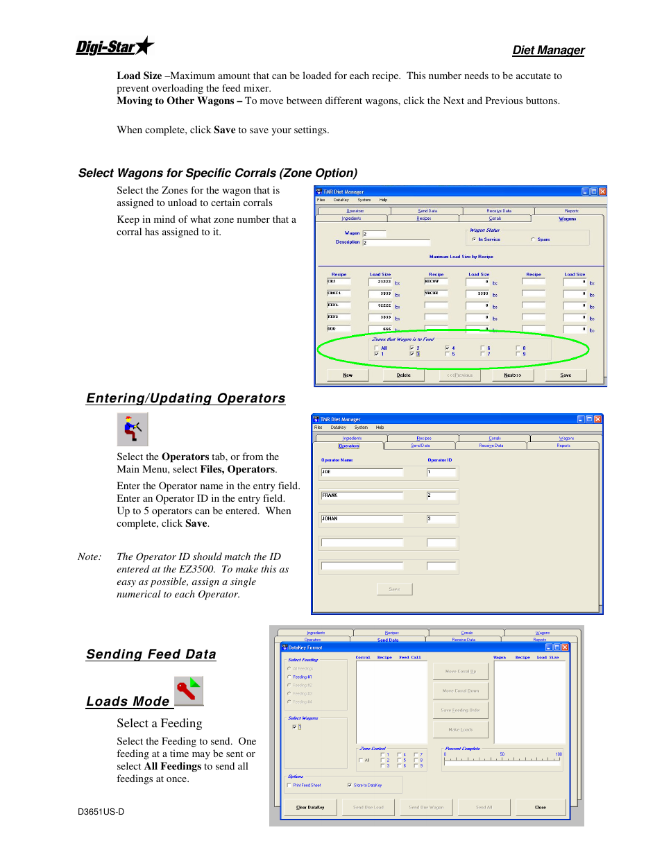 Digi-Star Diet Manager Set-up & User Guide User Manual | Page 11 / 17