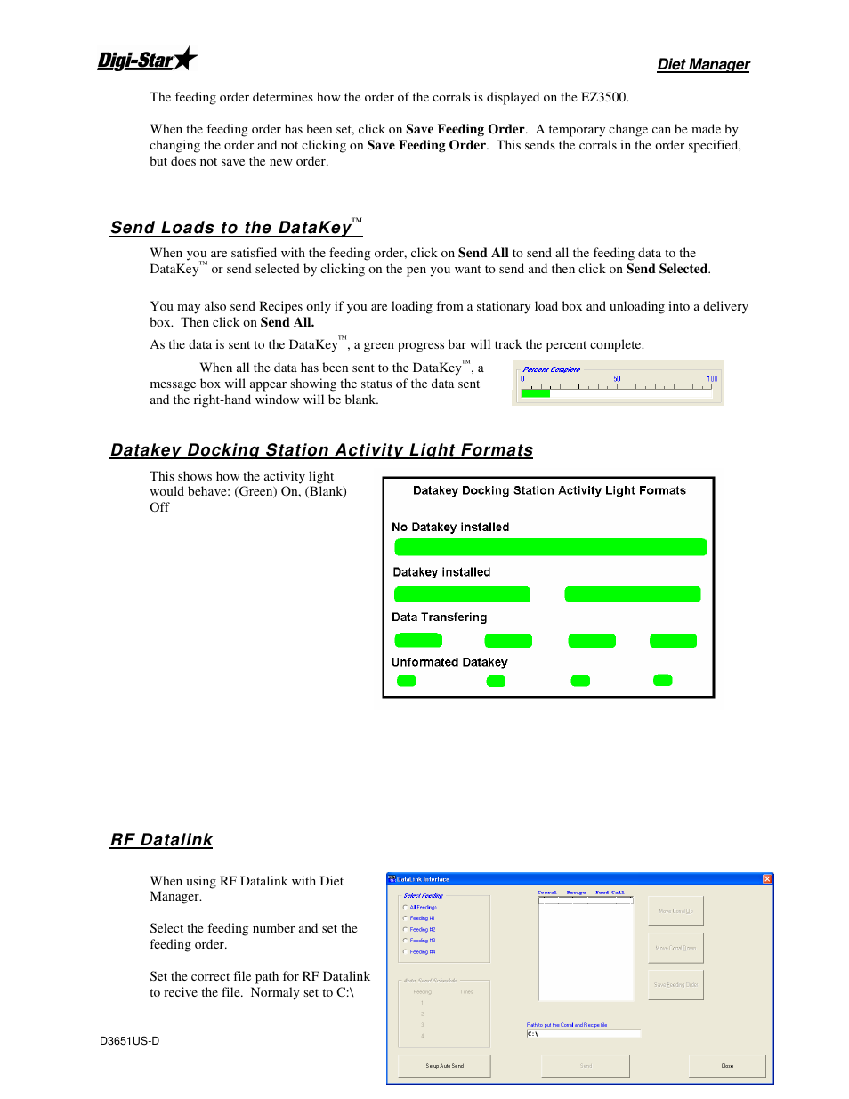Digi-Star Diet Manager Set-up & User Guide User Manual | Page 13 / 17