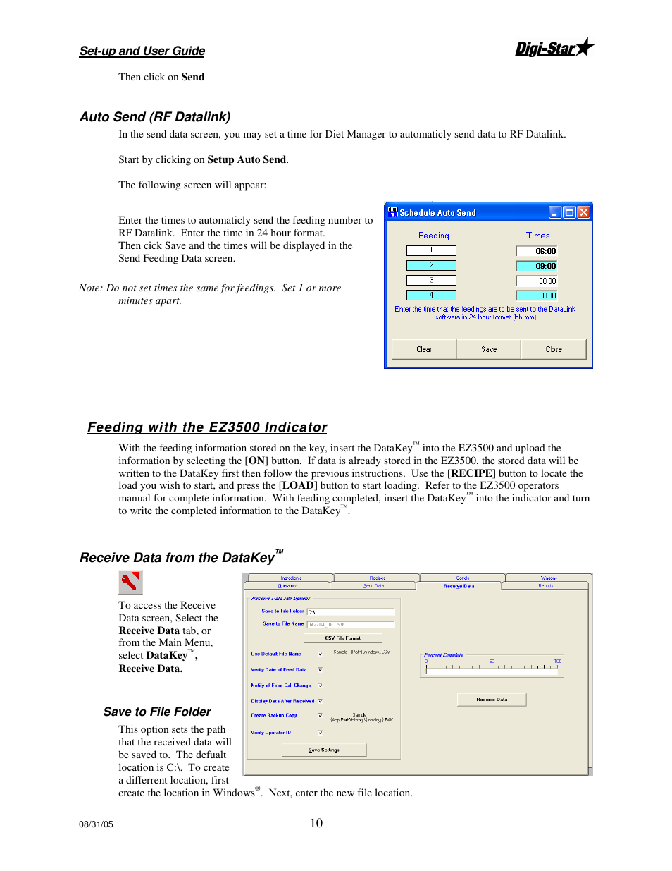 Digi-Star Diet Manager Set-up & User Guide User Manual | Page 14 / 17