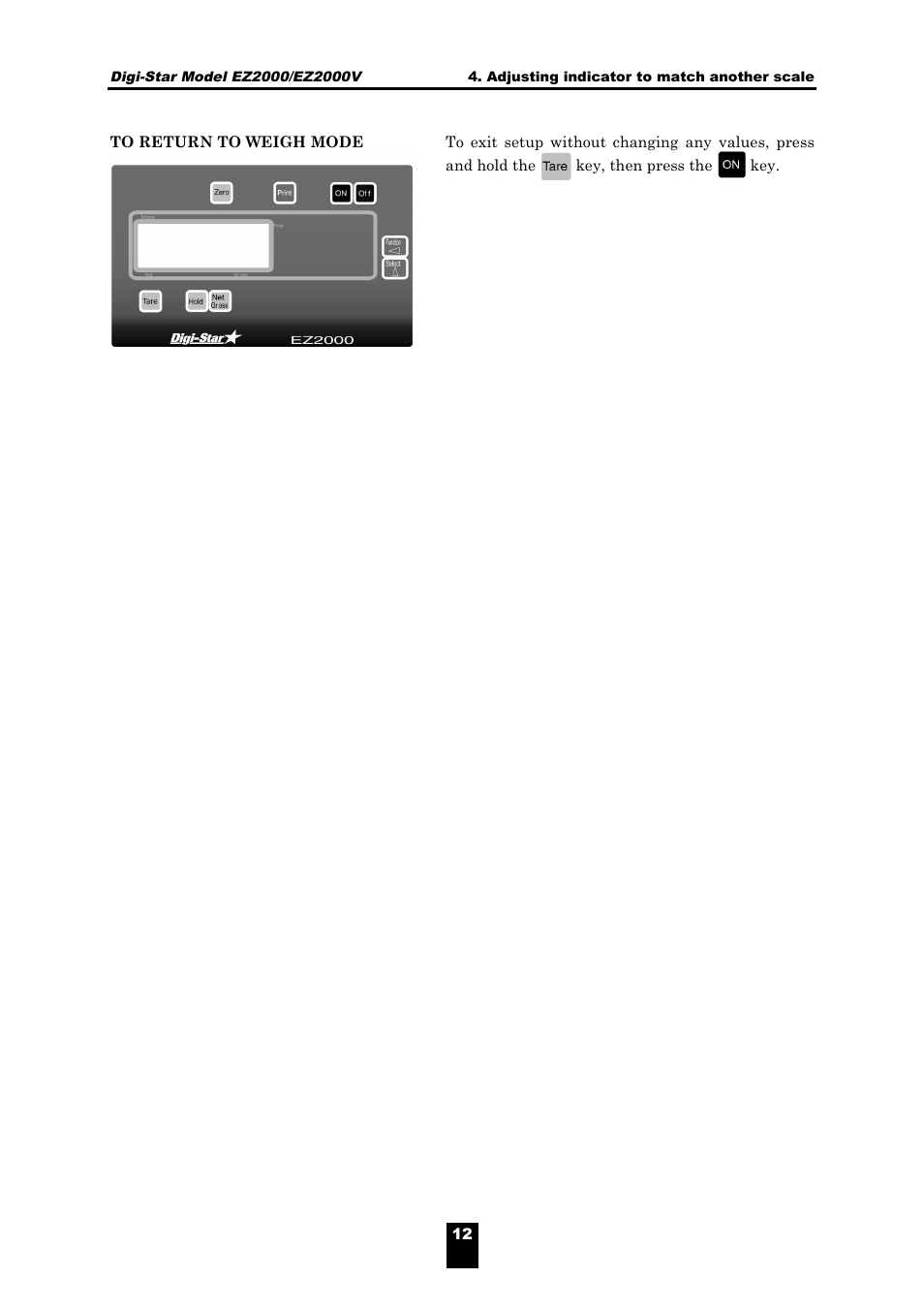 Digi-Star EZ 2000/V User Manual | Page 14 / 14