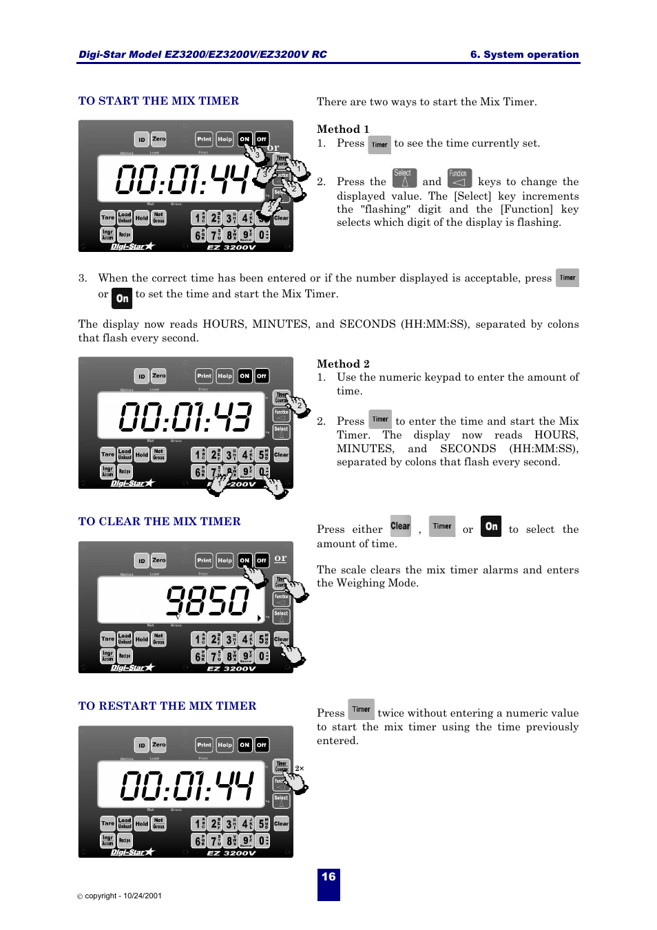 Digi-Star EZ 3200/EZ 3200V/EZ 3200V RC User Manual | Page 19 / 45