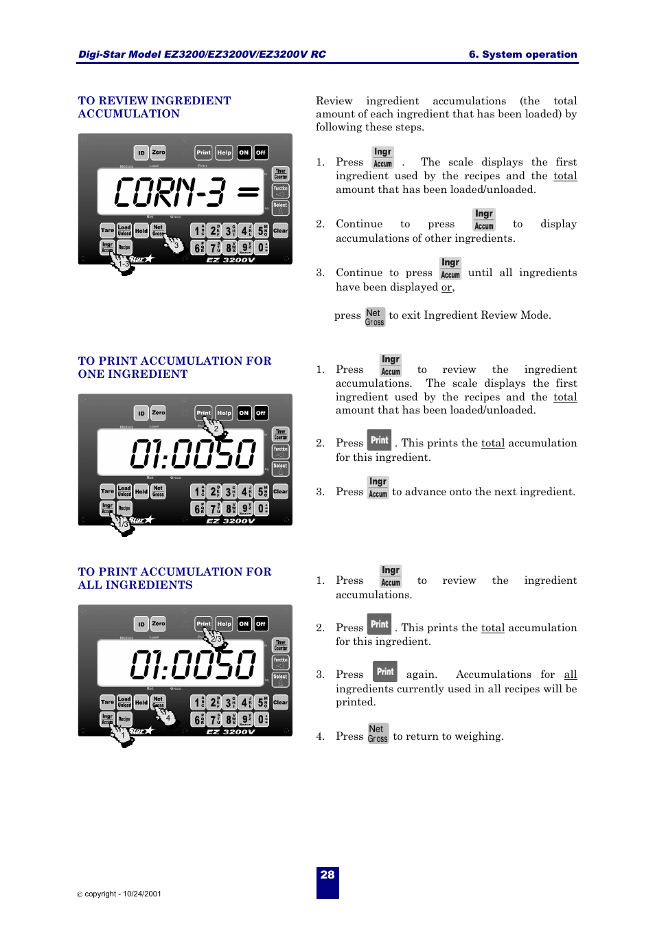 Corn-3 | Digi-Star EZ 3200/EZ 3200V/EZ 3200V RC User Manual | Page 31 / 45