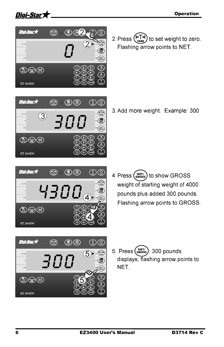 Digi-Star EZ3400 User Manual | Page 10 / 50