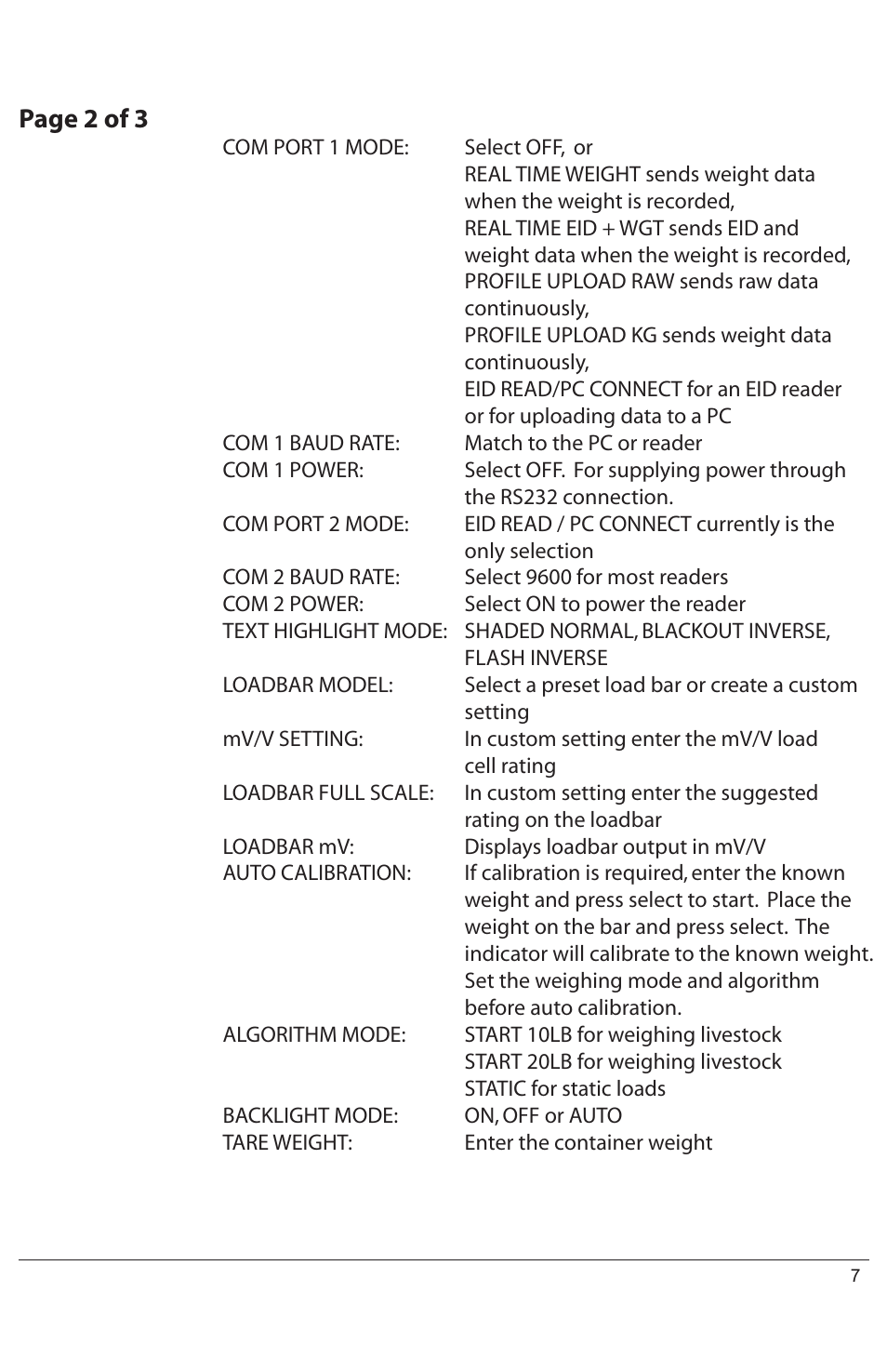 Page 2 of 3 | Digi-Star HORIZON XLS User Manual | Page 7 / 16