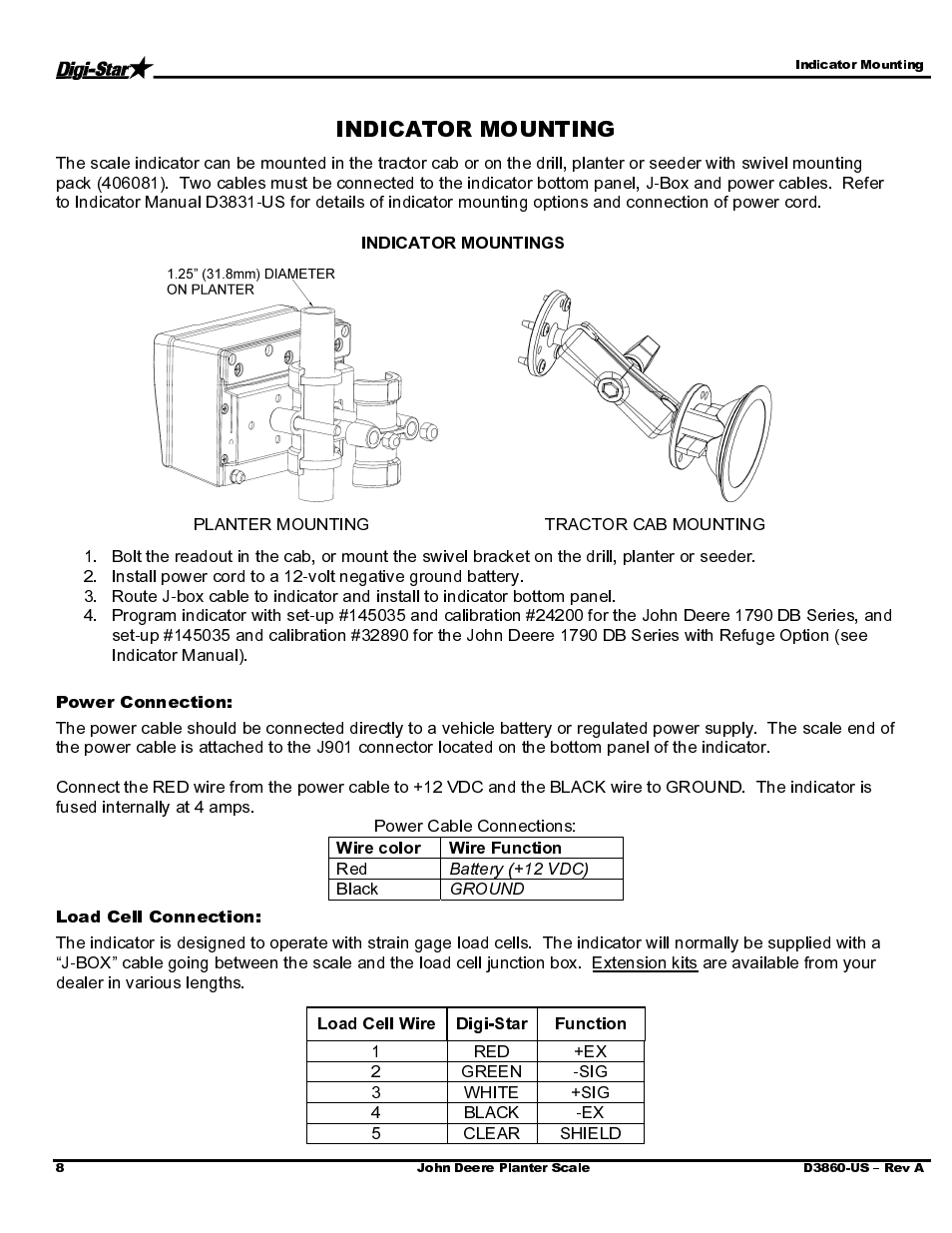 Digi-Star John Deere 1790 - Bauer Series CCS -Refuge Option User Manual | Page 10 / 14