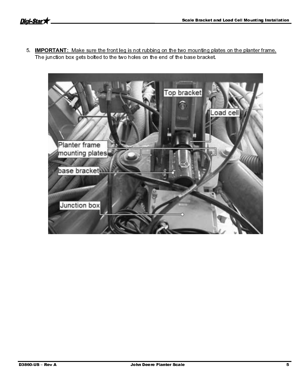 Digi-Star John Deere 1790 - Bauer Series CCS -Refuge Option User Manual | Page 7 / 14