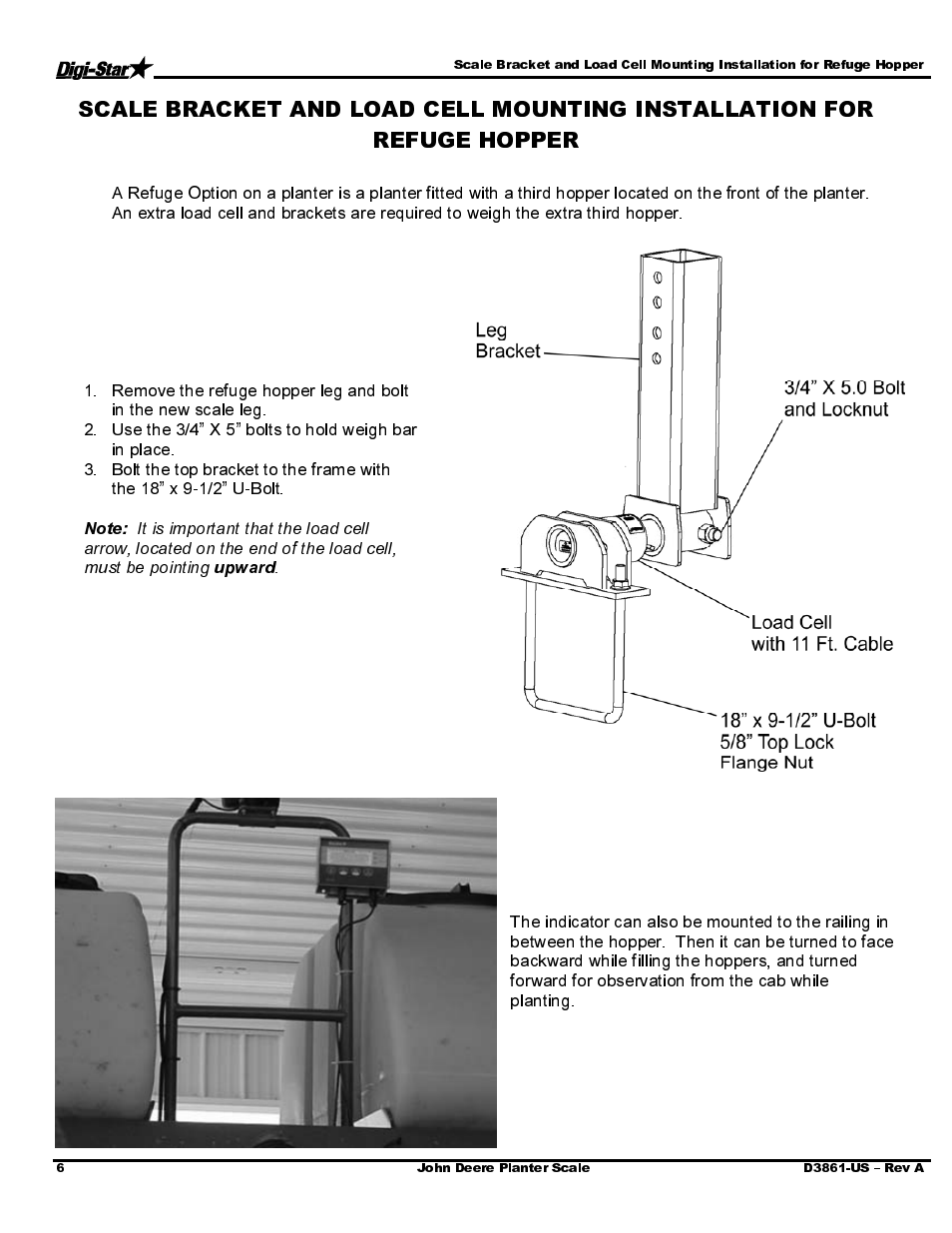 Digi-Star John Deere JD1790 New Style (2004) User Manual | Page 8 / 14